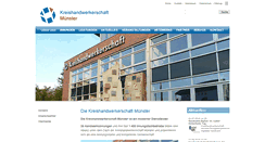 Desktop Screenshot of kh-muenster.de